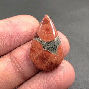 Peanut Obsidian Cabochon...Pear Cabochon...25x15x5 mm...14 Cts...A#M8021