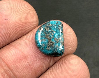 Morenci Turquoise Cabochon... Freeform Cabochon... 12x9x3 mm... 3 Cts...A#M6251