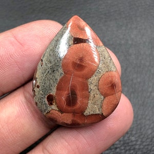 Peanut Obsidian Cabochon...Pear Cabochon...30x24x6 mm...28 Cts...A#M8015