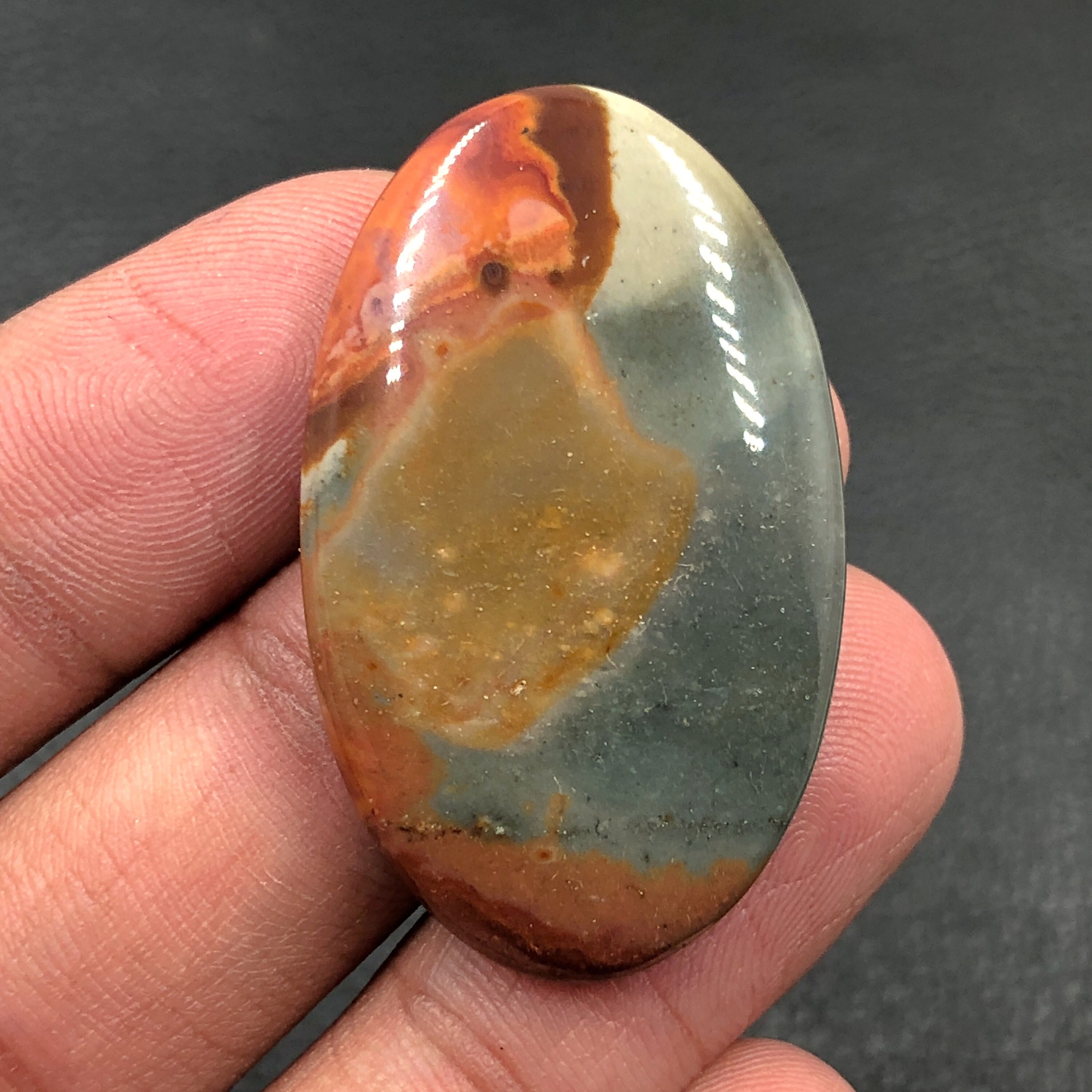 Polychrome Jasper Cabochonpoly Chrome Jasper Cabochonoval