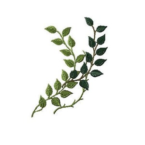Vines machine embroidery design, plants embroidery, comes in 5 sizes and 11 stitch file options, flowers embroidery, greenery embroidery