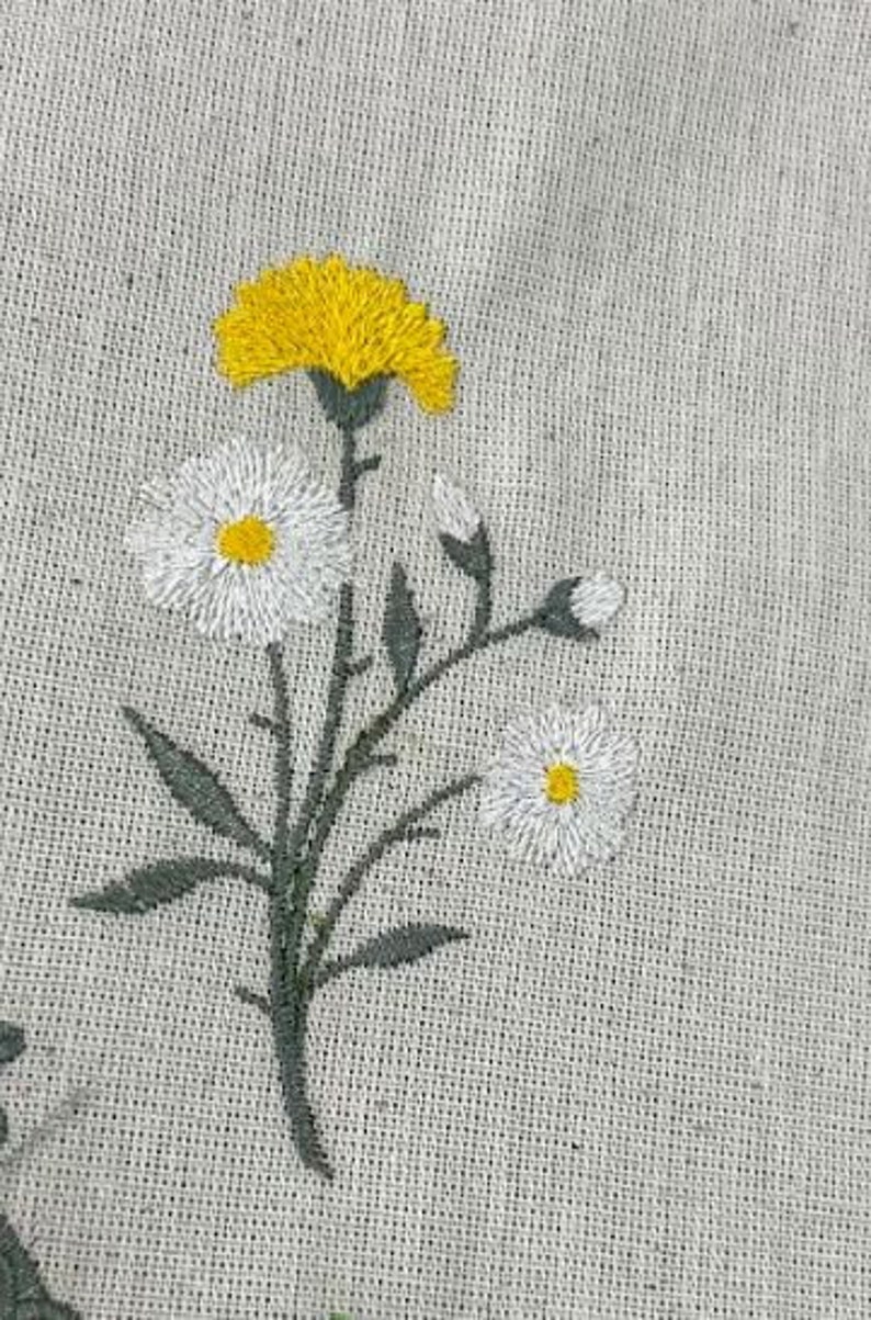 Detailed Flower Machine Embroidery Design (digital Download) - Etsy