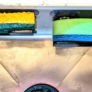 Sink Caddy for Countertop, Sponge Holder for Kitchen Sink, Dish Sponge –  KeFanta
