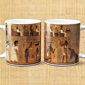 Ancient Egyptian Papyrus Ceramic Mug (11oz/15oz)