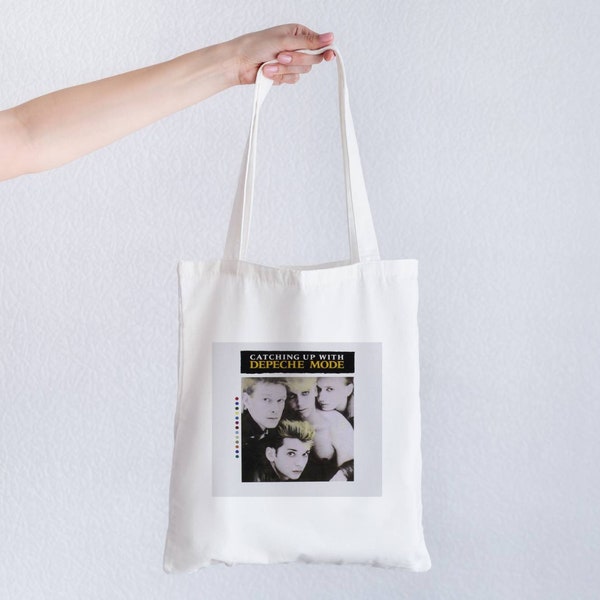 Catching Up With Depeche Mode Canvas Tote Bag