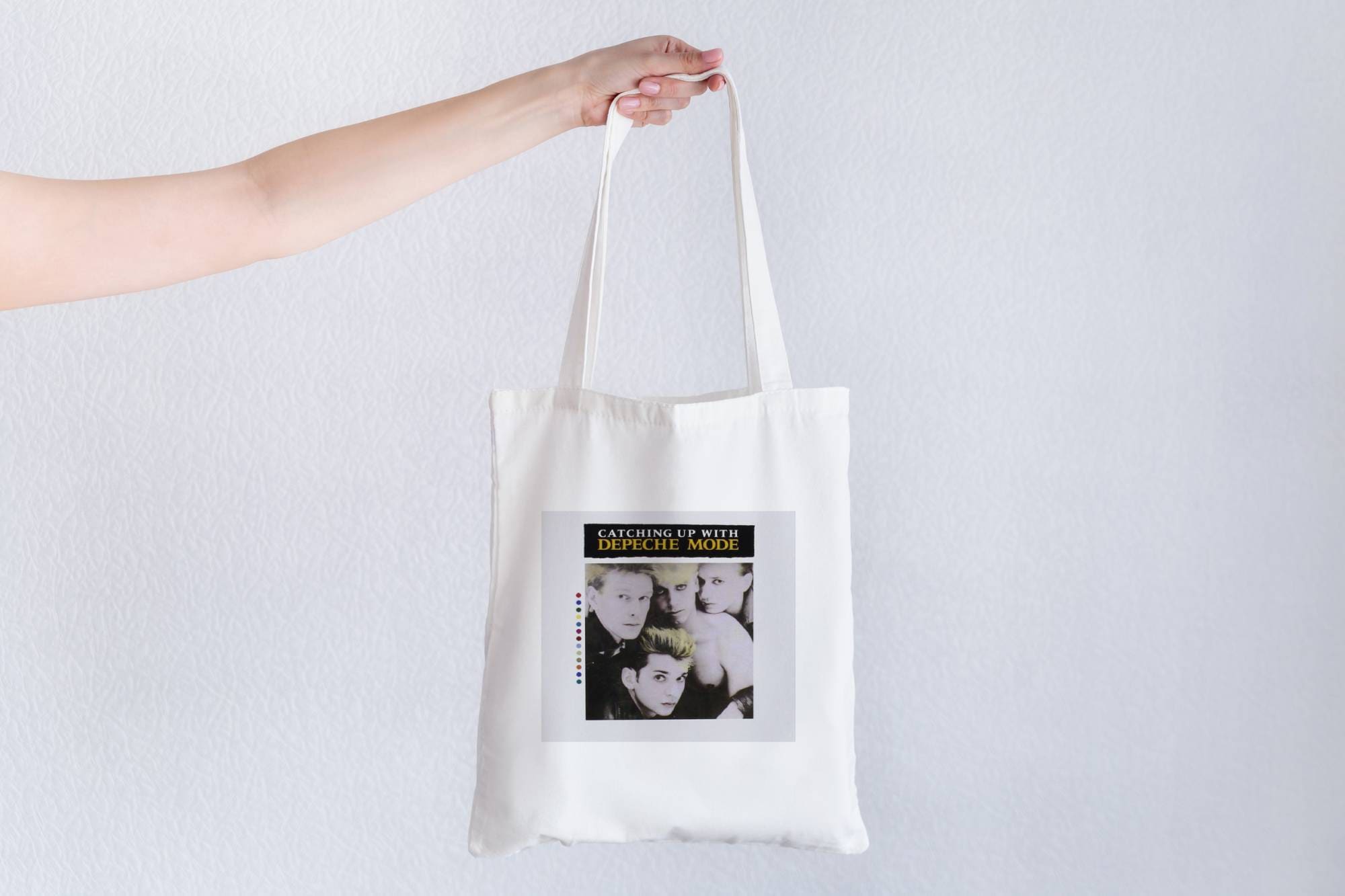 Catching up With Depeche Mode Canvas Tote Bag 