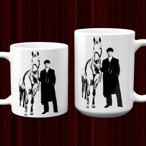 Peaky Blinders Tommy Shelby Ceramic Mug 11 Ounce/ 15 Ounce sizes Free Shipping