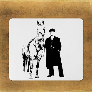 Peaky Blinders/ Tommy Shelby Mousepad Neoprene Free Shipping