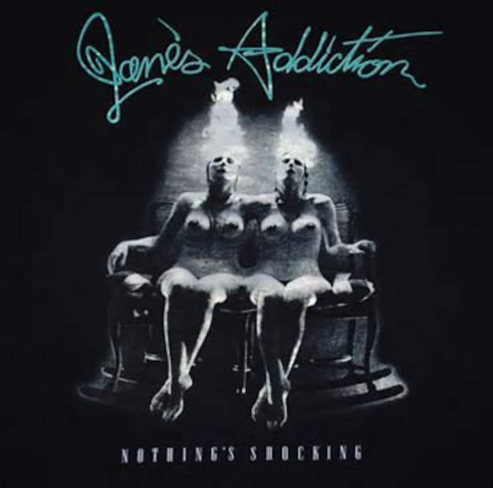 Jane's Addiction Nothing's Shocking Tumbler 20 Oz Skinny con tapa, paja