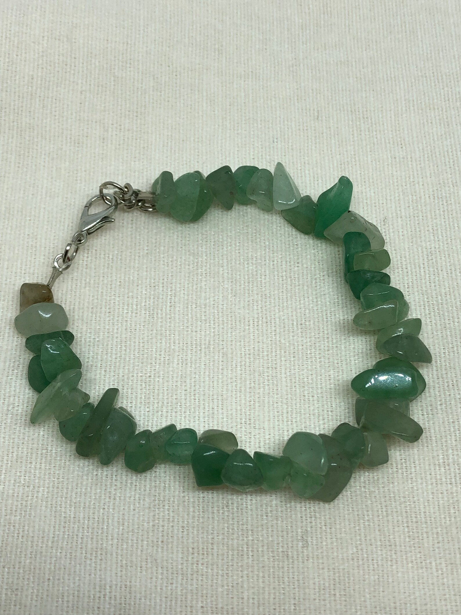 JADE Natural Stone Gemstone Bracelet Etsy