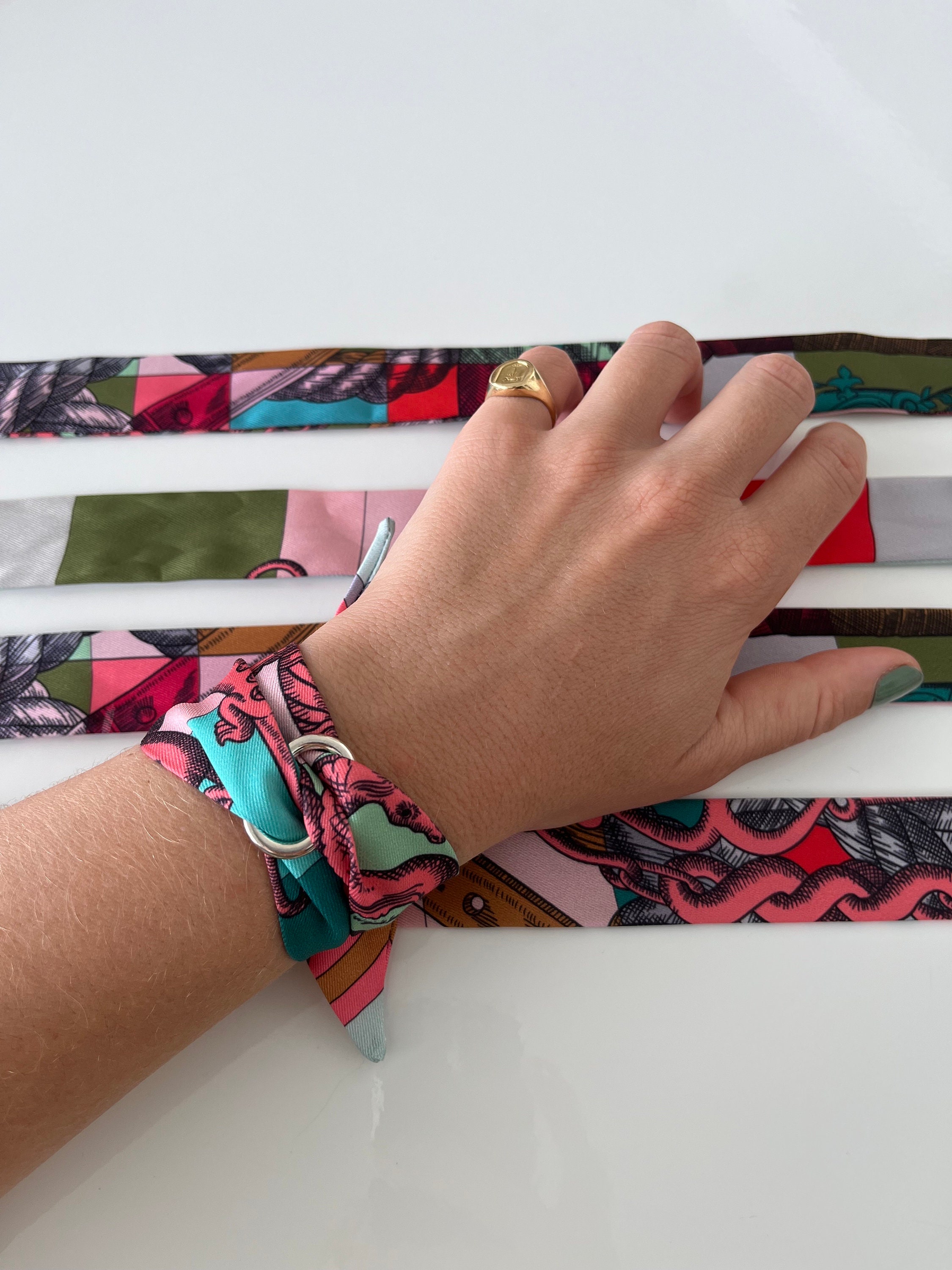 Hermes twilly 2024 bracelet spaghetti