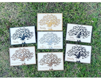 Family Tree Gift Parents Anniversary Gift Parents Wedding Gift Personalized Gift for Mom Personalized