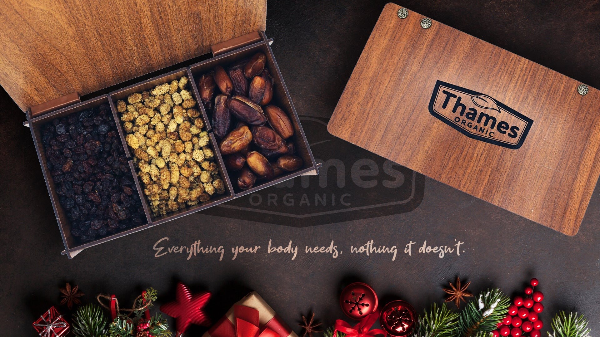 Organic Premium Royal Gift Box 2 Mulberries, Dates, Raisins Etsy UK