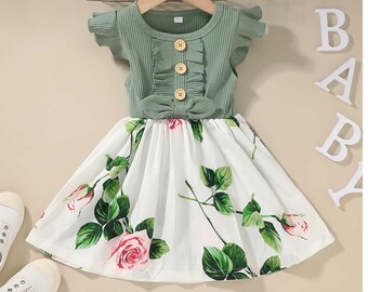 Girls Summer Dress | Etsy