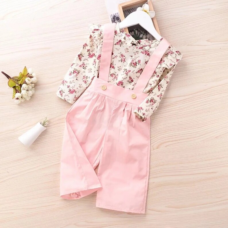 Baby Girl Overalls Clothing Sets Infant Girl's Baby Etsy