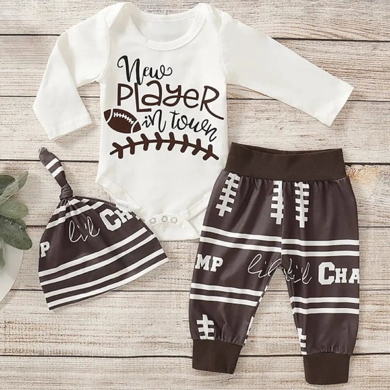 Baby Boys' Football Clothing Set Baby Boys' Clothing Etsy