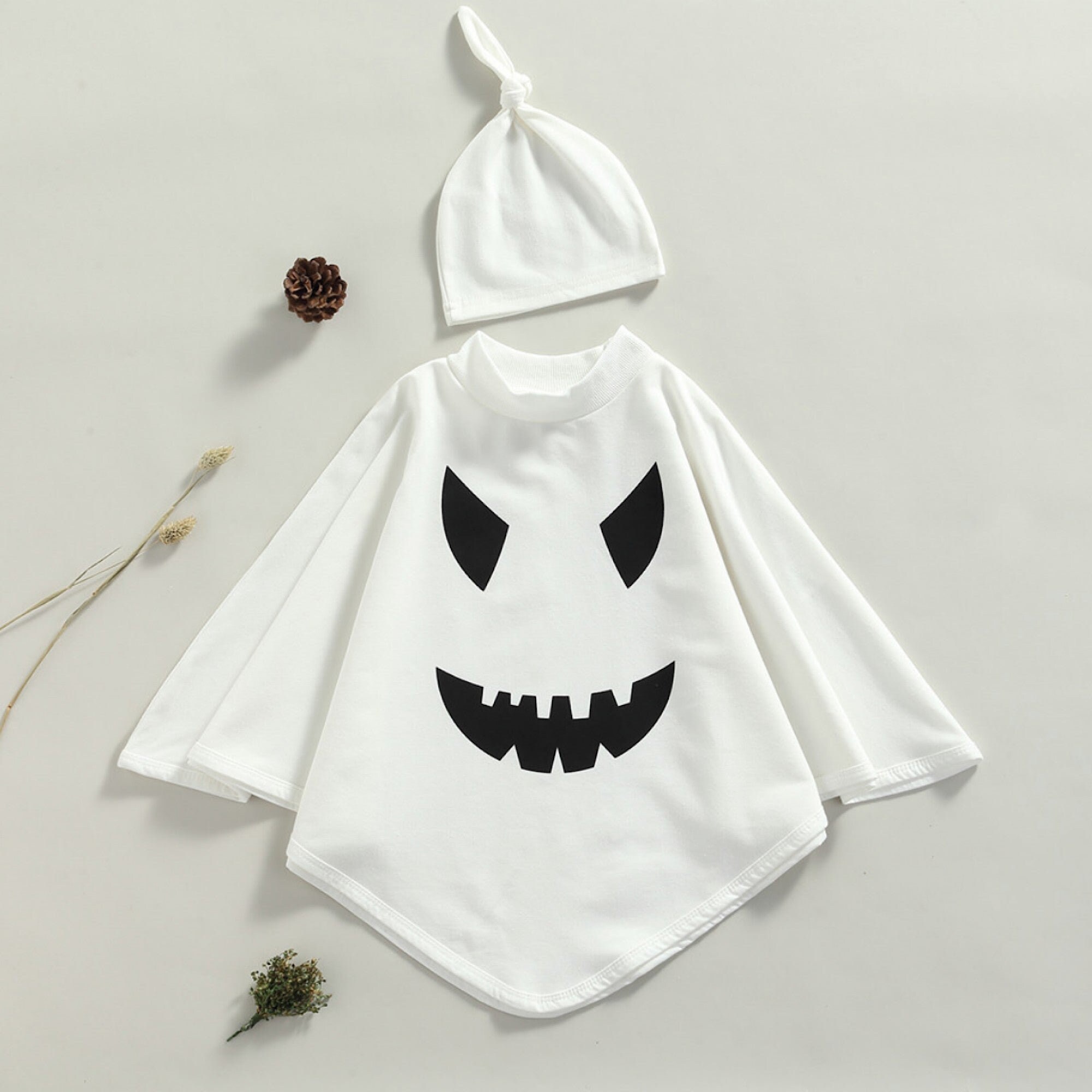 Toddler Ghost Costume Beanie, Toddler Girl Costume, Toddler Boy Costume