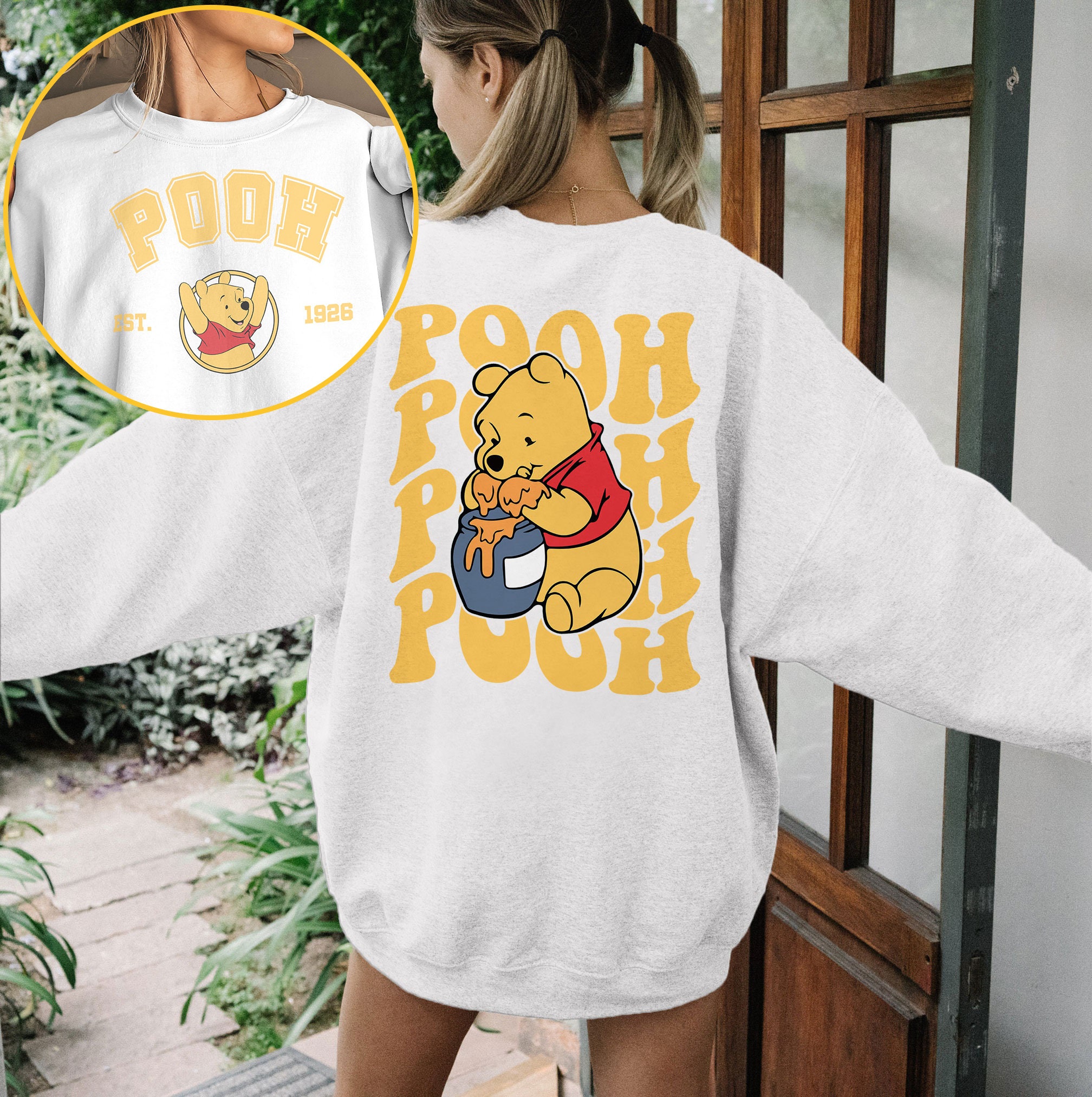 Buy Winnie the Pooh Adult Sweatshirt Online In India - Etsy India