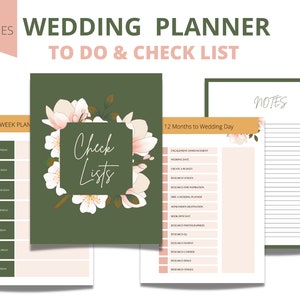 The Bride&#39;s Wedding Plan Check List