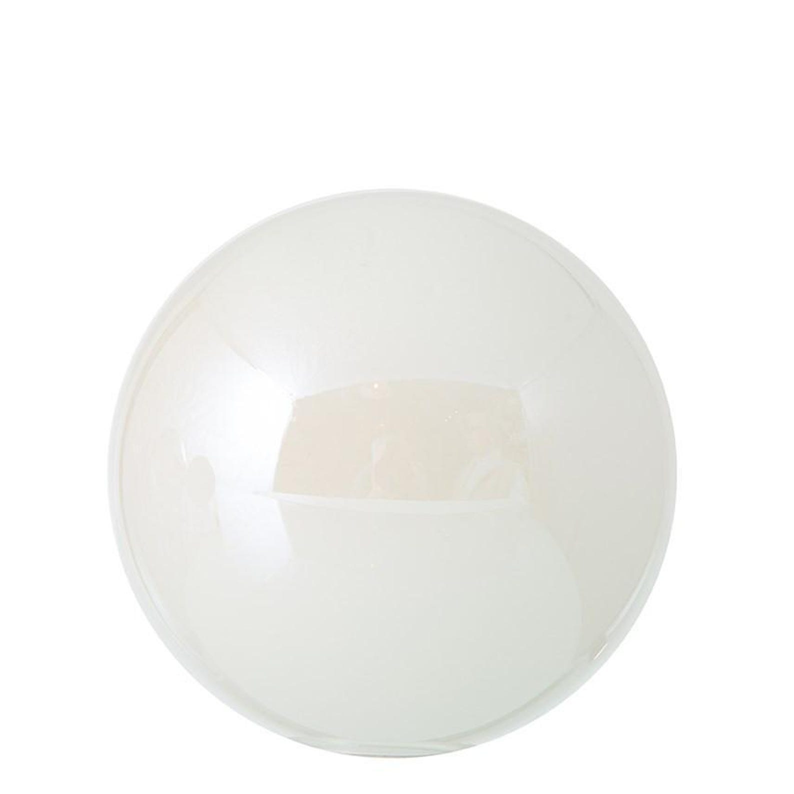 Pearlized Glass Orb
