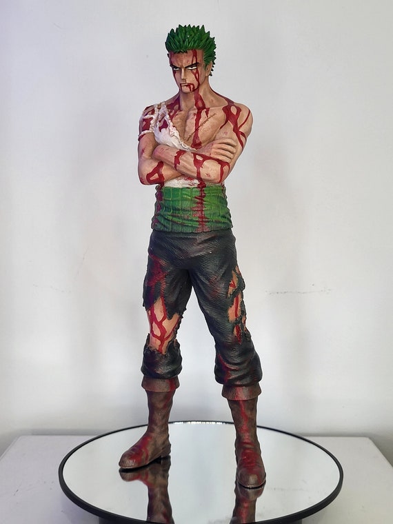 Action Figure Roronoa Zoro 28cm Anime Mangá One Piece