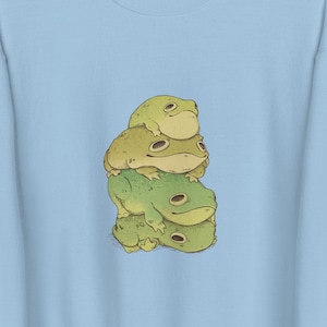Sudadera Frog Stack - Lindo suéter Froggy