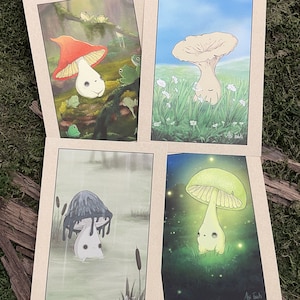 Mushling Shorts Prints Volume I - Various Mushroom Fine Art Giclée Print