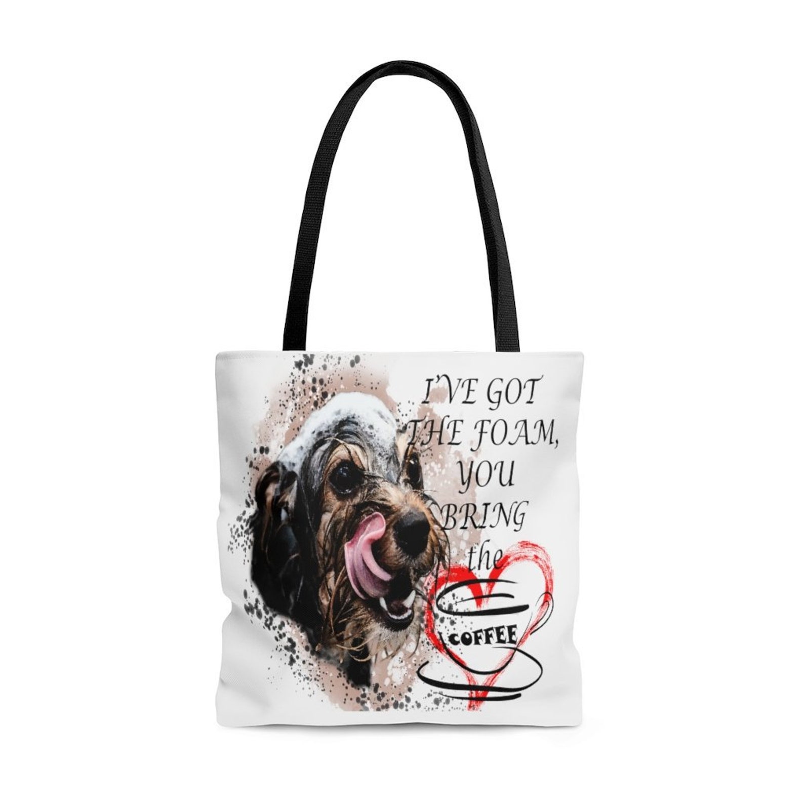 Dog Themed Tote Bag Unique & Fun Designs For Dog Lovers | Etsy