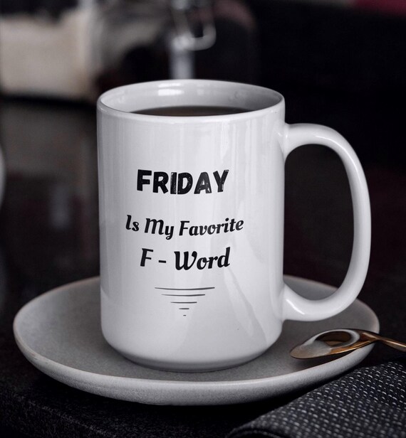 Friday Favorite セラミックコーヒーマグ、11オンス/15オンス 