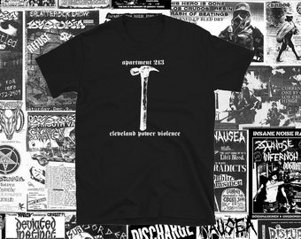 Apartment 213 short sleeve shirt punk crust dbeat hardcore punk