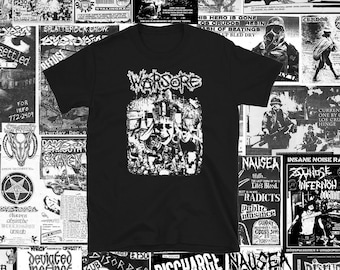 Warsore short sleeve shirt punk crust dbeat hardcore punk