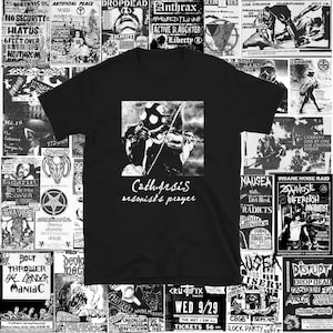 Catharsis arsonists prayer short sleeve shirt | punk crust dbeat hardcore punk Ekkaia