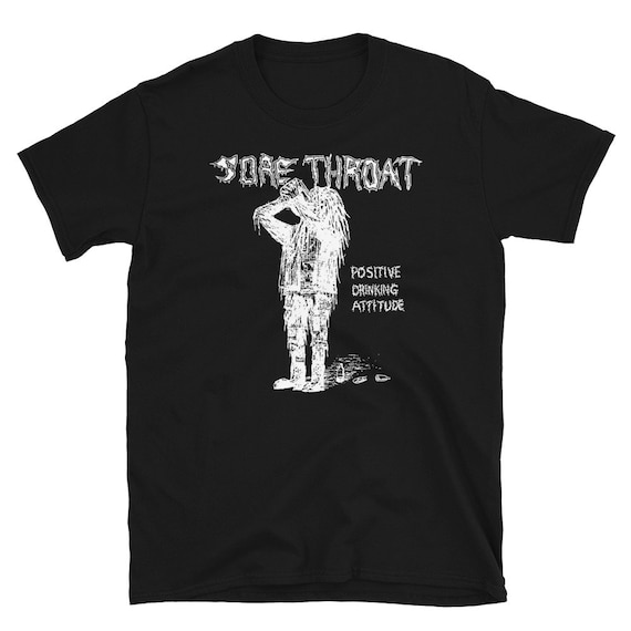 Sore Throat Short Sleeve Shirt Punk Crust Dbeat Hardcore
