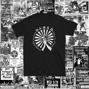 Damad celebrazione del malcontento si aspettano un miracolo manica corta / camicia punk crust dbeat hardcore punk kylesa baronessa