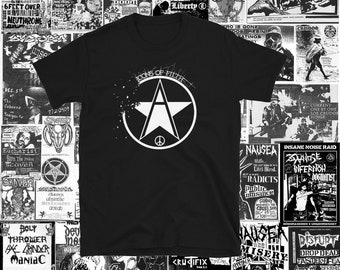Conflict Punk Rock Retro Iconic Logo Unisex 100% Cotton - Foto 12