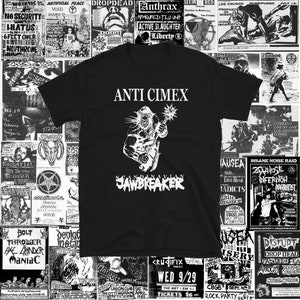 Anti Cimex Scandinavian jawbreaker short sleeve shirt | punk crust dbeat hardcore punk discharge disclose totalitar