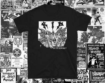 Bastard Unisex T-shirt - No Hope in Here - Japanese Crust Punk - D