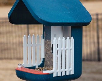 Bird Buddy Fence HIGH + landing aid including screws