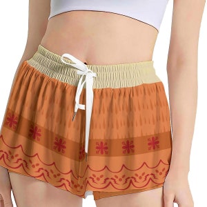 Tia Pepa Skort Culottes - Encanto Shorts- Disney Bounding -  Women&#39;s Sport Culottes With Pockets