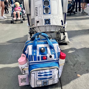 Robot Backpack - Robot Baby Diaper Bag  -  Trip Backpack - Holiday