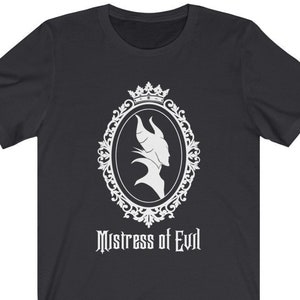 Maleficent Inspired Mistress of Evil - Unisex Jersey Short Sleeve Tee