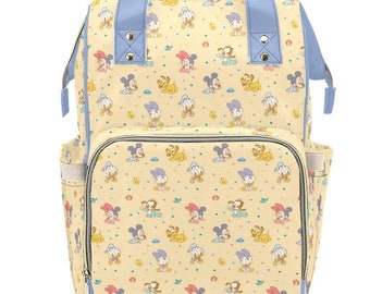 Sac à langer bébé Mickey et ses amis - Sac à dos bébé Mickey et ses amis - Sac bébé Disney - Sac à dos Disney