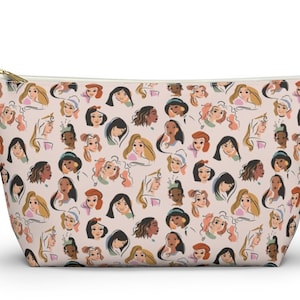 Perfect Princess Pouch  - Disney Princess Sketches Pouch - Disney - Zipper Accessory Pouch