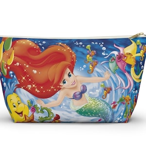 Little Mermaid - Ariel Inspired - Zipper Accessory Pouch
