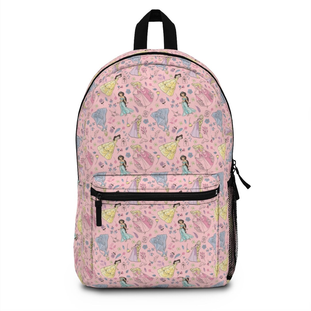 Princess Adventure Backpack Princess Backpack Disney Backpack School Backpack Bookbag - Etsy