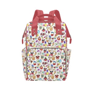 Classic Disney Snacks Backpack - Classic Disney Snacks Diaper Bag - Disney Backpack