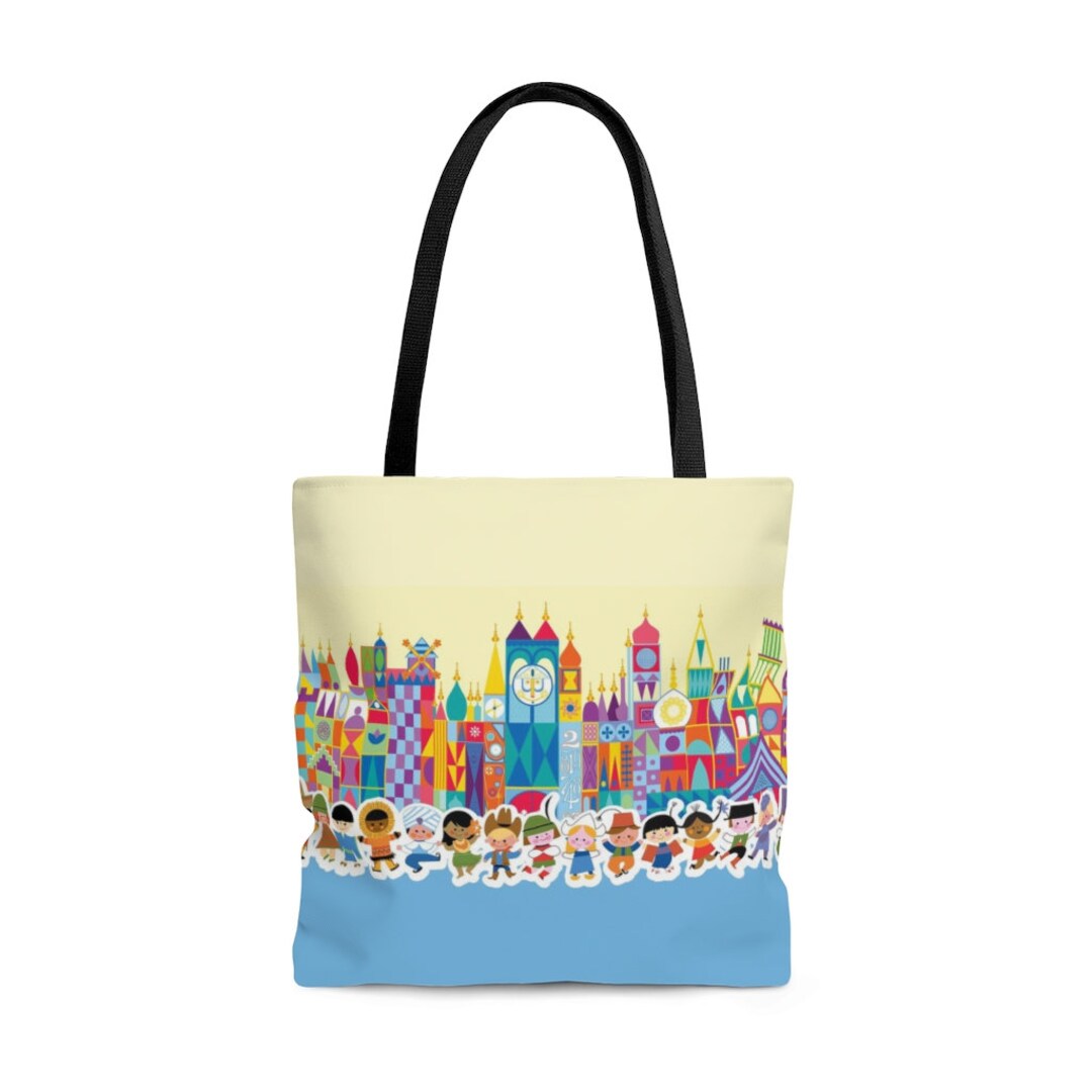 It s a Small World Disneyland Disney World Tote Bag Etsy UK