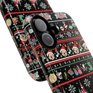 Disney Christmas Parks - Custodia rigida per telefono - Iphone - Samsung Galaxy
