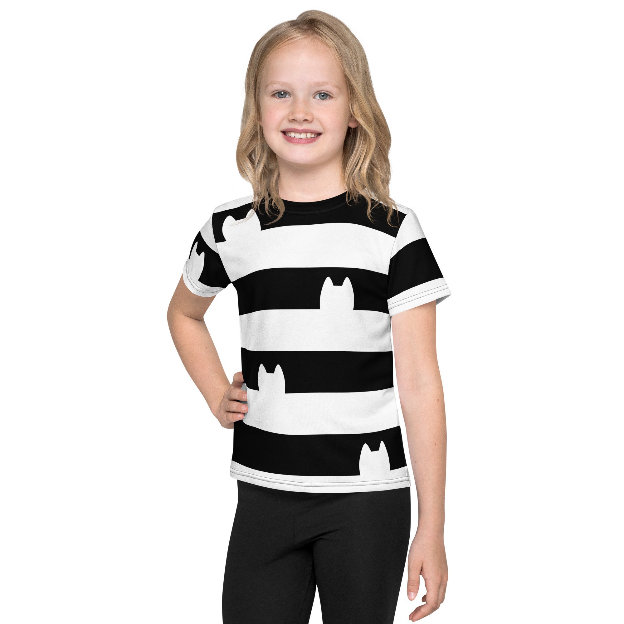 Abbigliamento Bambini Ispirato Cartoon E PLUS M Gabby's Dollhouse Bambina Maglietta A Maniche Lunga (Rosa,4 Anni Maglietta 100% Cotone Gabby