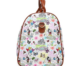 Disketches Duffel Bag - Disney Trip Bag - Disney Parks - Disney